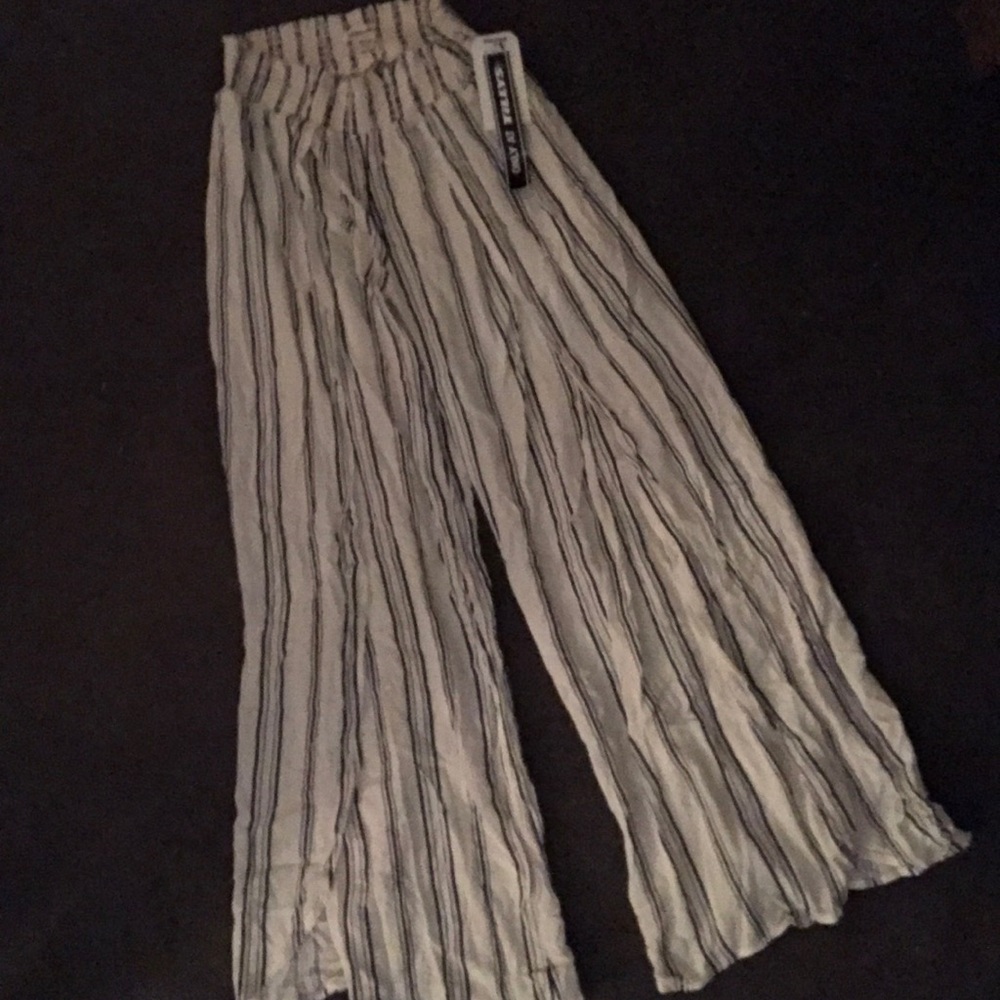 Flowy striped pants